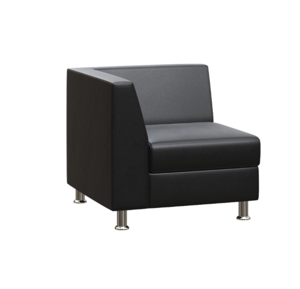 Секция с подлокотником одноместная ПРАЙМ