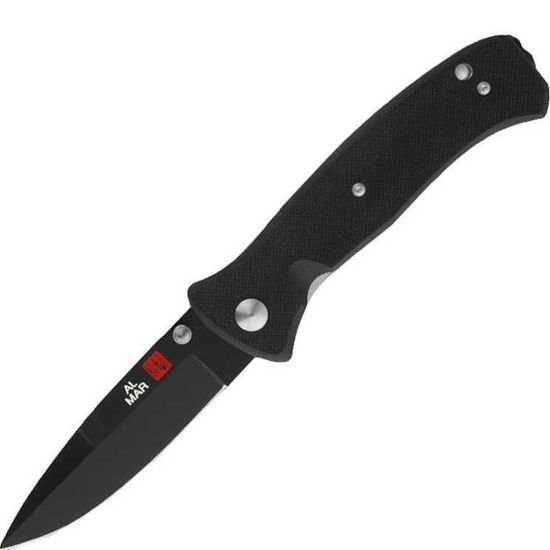 Складной нож AL Mar Mini SERE 2000 AL/MS2KB c клинком из стали VG-10, рукоять G10