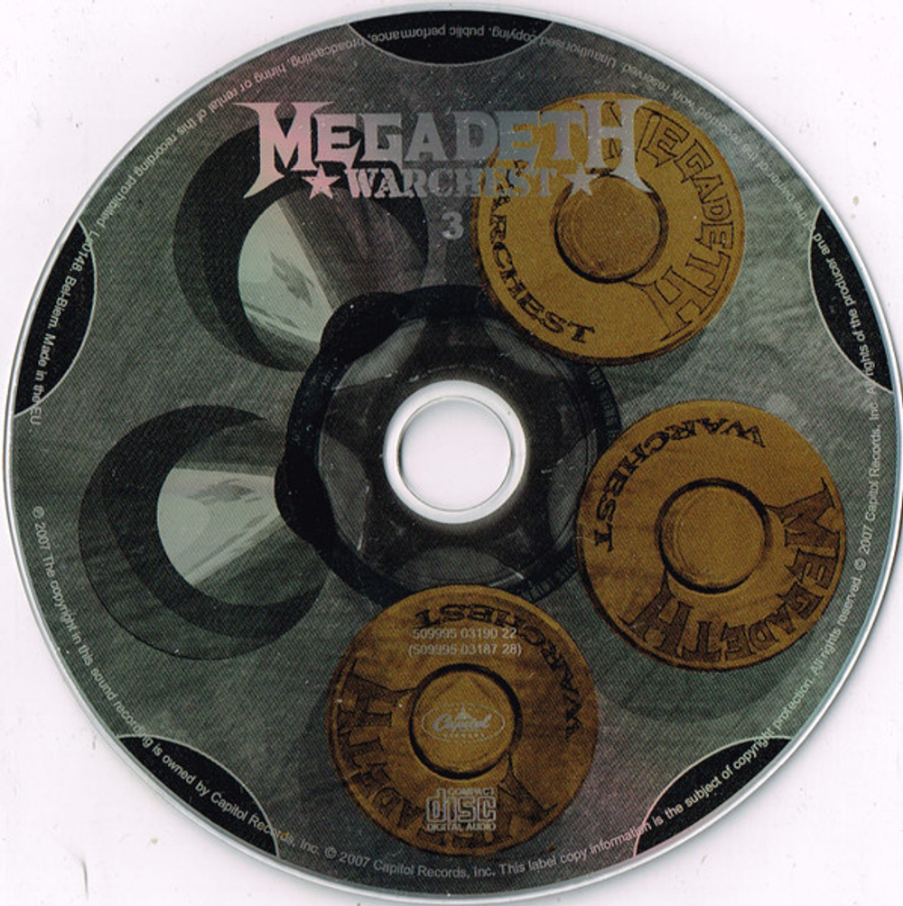 Megadeth / Warchest (4CD+DVD)