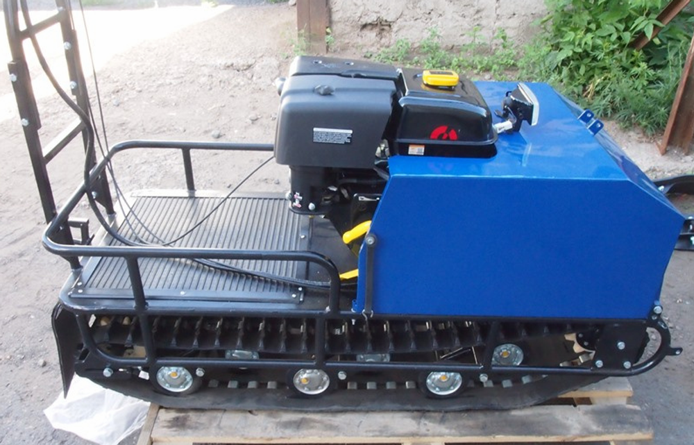 Мотобуксировщик без лыжного модуля 15 л.с., ЛИДЕР-1К-2Т-15АП (КОРОТКИЙ)