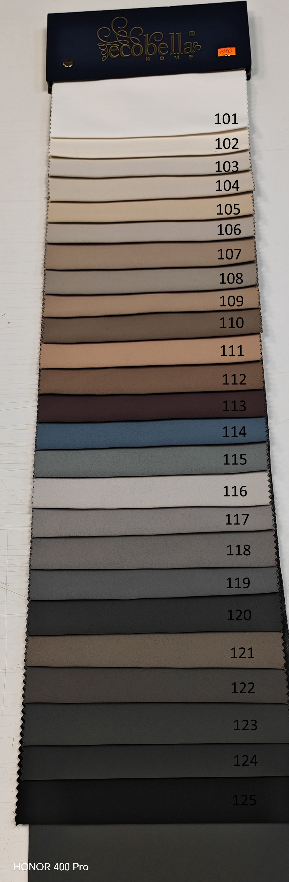 Римская штора Ecobella арт. Efes col. 117 с декоративным бордюром Te-Xo и карнизом