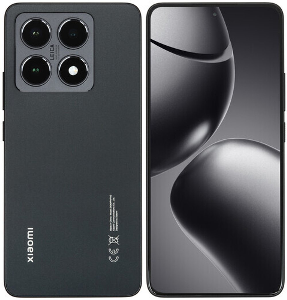 Смартфон Xiaomi 14T 12/256GB Titan Black RUS