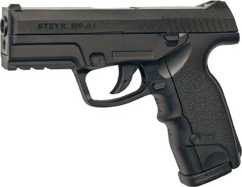 Пистолет пневматический ASG Steyr M9-A1 пластик/черный (артикул 16088)