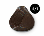 OLLIN SILK TOUCH 4/1 шатен пепельный 60мл Безаммиачный стойкий краситель для волос