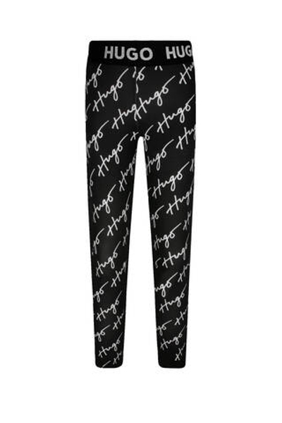Леггинсы HUGO KIDS - черный(G14101)