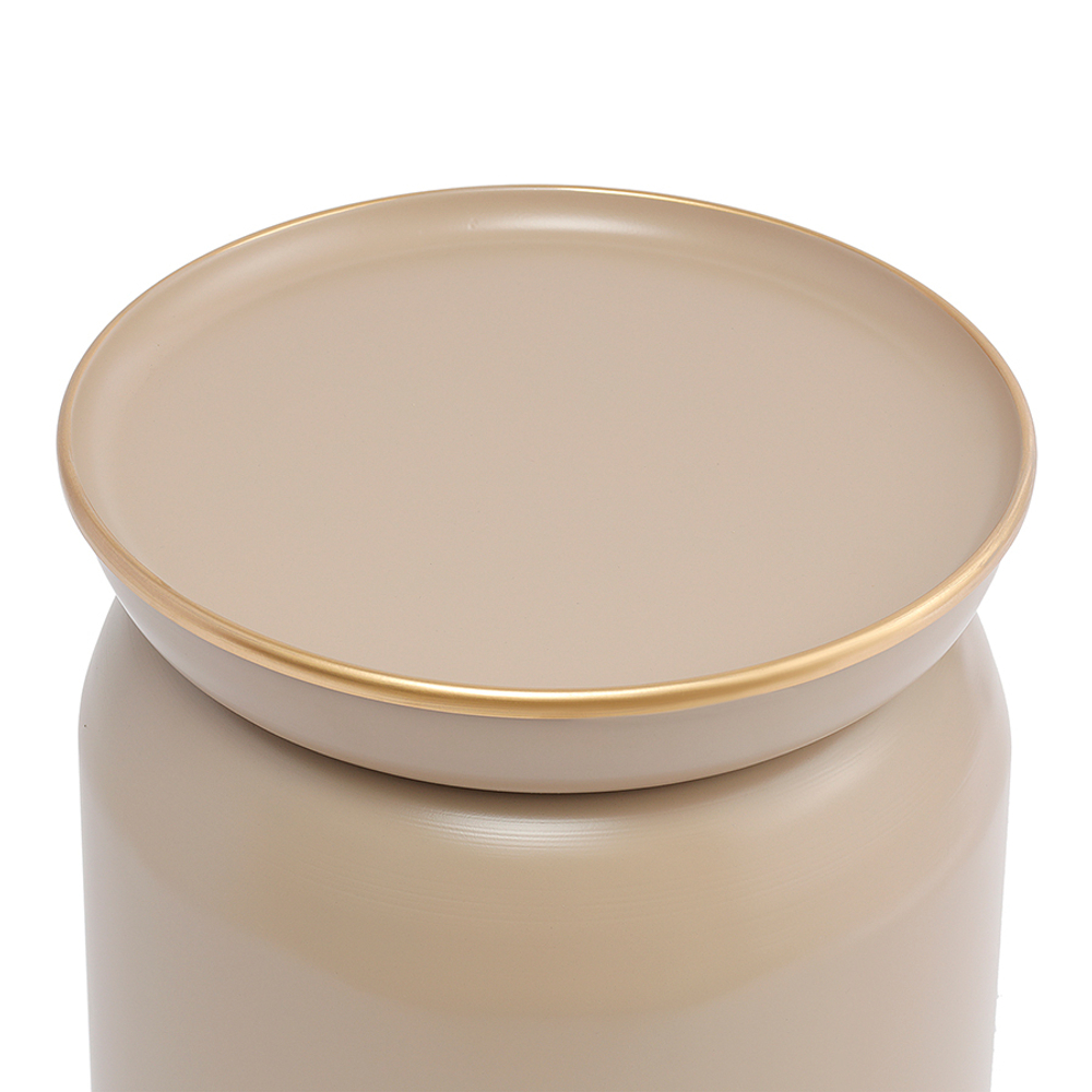 Столик журнальный ingvild, D38 см, бежевый