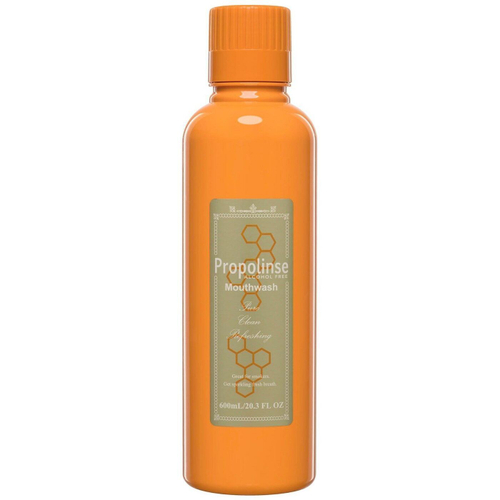 PIERAS Ополаскиватель полости рта разрушающий и окрашивающий налёт, спиртовой, вкус «Прополис»,600 мл