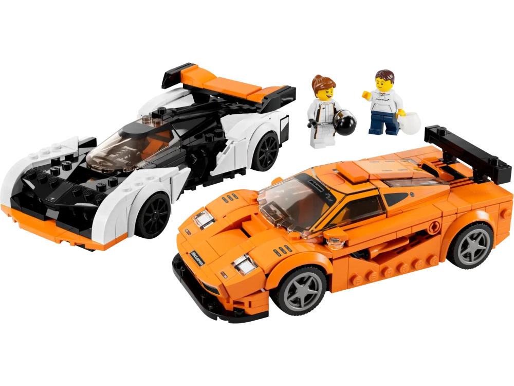 Конструктор LEGO Speed Champions 76918 McLaren Solus GT и McLaren F1 LM