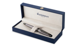 Ручка шариковая Waterman Expert Silver, цвет чернил Mblue
