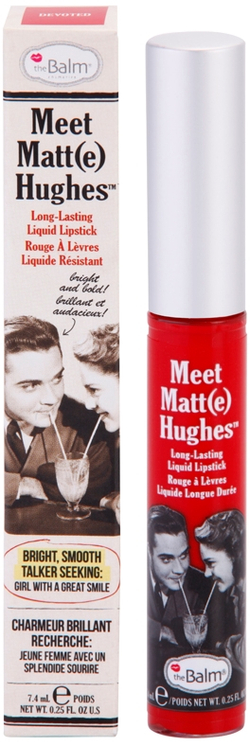 theBalm Meet Matt(e) Hughes Long Lasting Liquid Lipstick - Долговременная жидкая помада оттенок Devoted, 7 ml