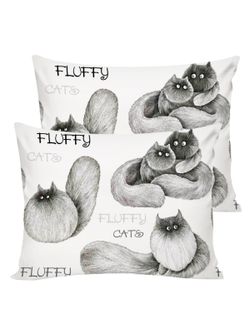 Постельное белье поплин Сказка "Флиппи" евро Наволочка 50х70 см 2 шт Простынь на резинке 180x200 см Пододеяльник 200x215 см