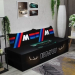 Бескаркасный диван кровать раскладной "BMW"