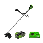 Триммер аккумуляторный Greenworks GD40BCBK5 40В (1 x 5 Ач, ЗУ) захват 400 мм, 8.9 кг, 2105707UG