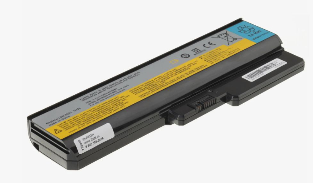 Аккумулятор для Lenovo G~, B~ series L08L6C02 11.1V 4400mAh