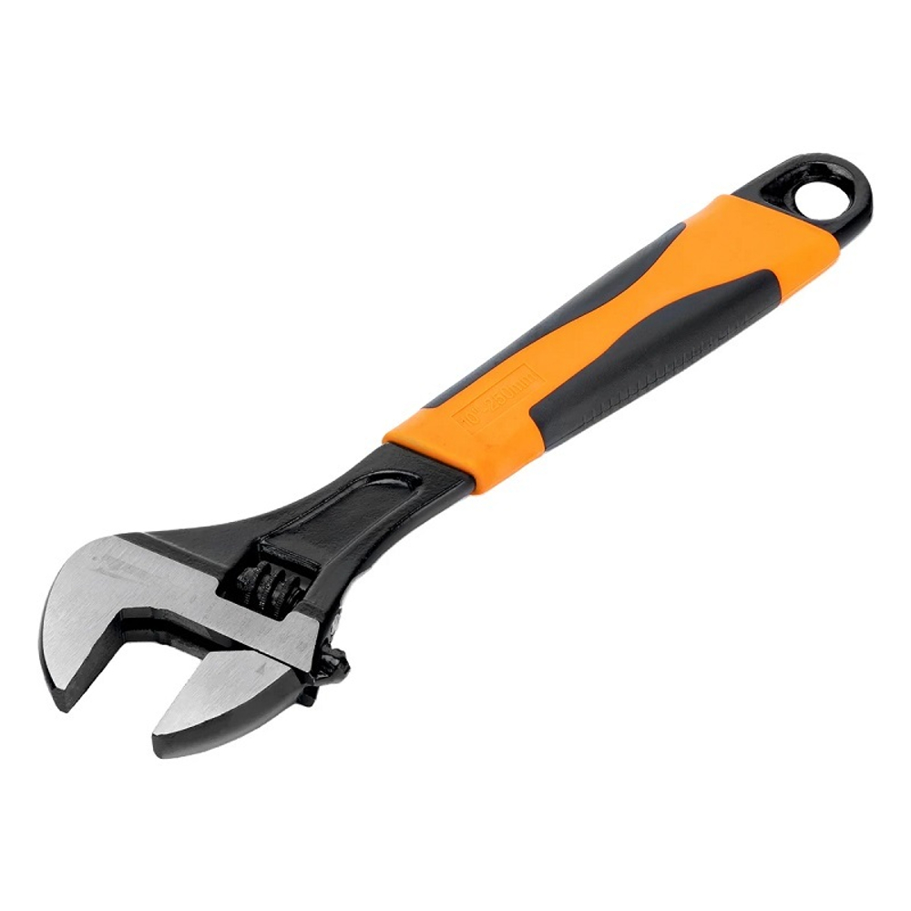 Ключ разводной 250 мм двухкомпонентная рукоятка Sparta