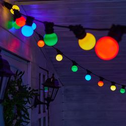 UDL-K120 200-E27-100M IP65 BLACK BELT-LIGHT Гирлянда Белт-лайт. 100 м + 1.5м сетевой шнур. 200 патронов E27. шаг 50см. Чёрная. TM Uniel.