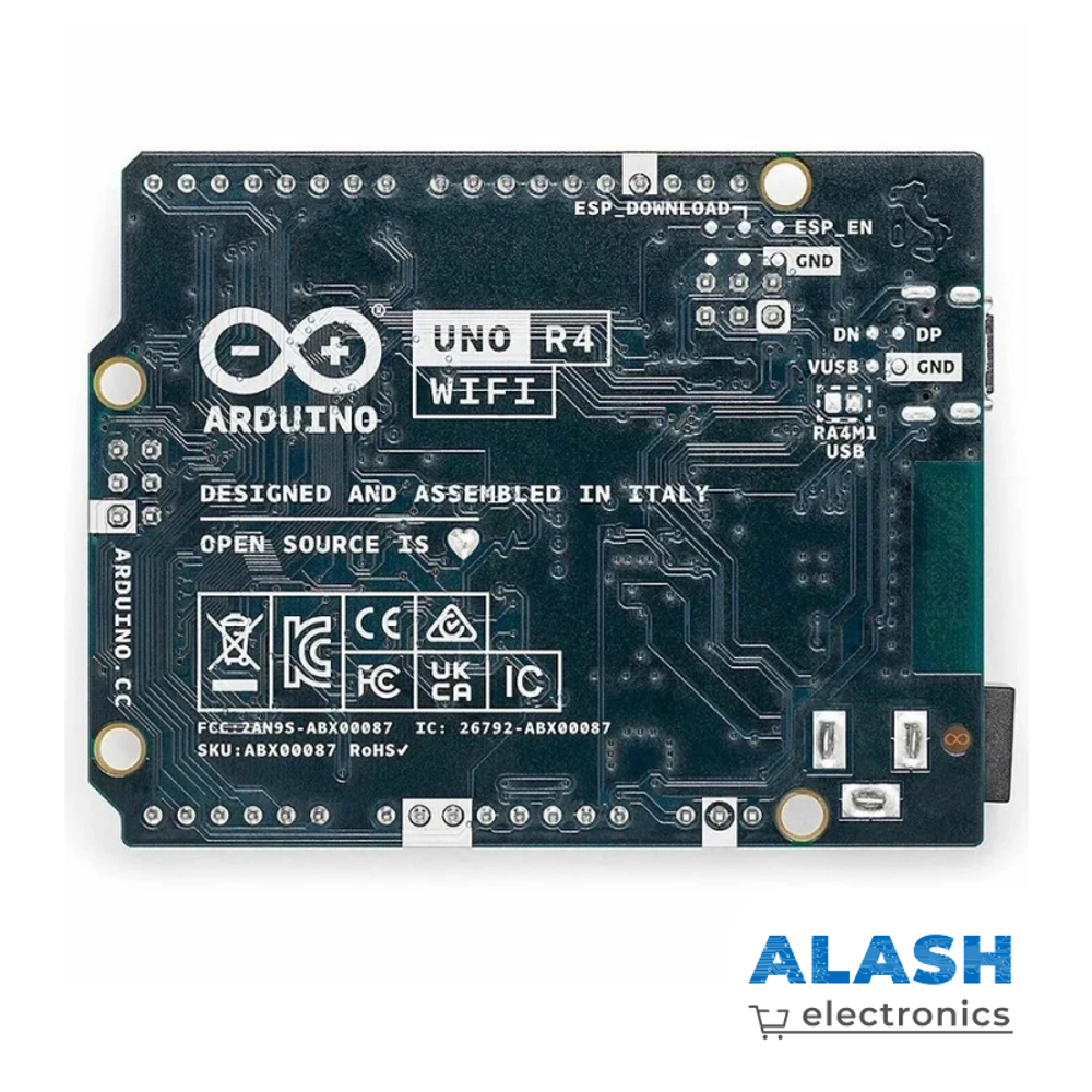 Arduino UNO R4 WiFi (оригинал) — микроконтроллерная плата с Wi-Fi ESP32-S3, 48 МГц, 32-бит