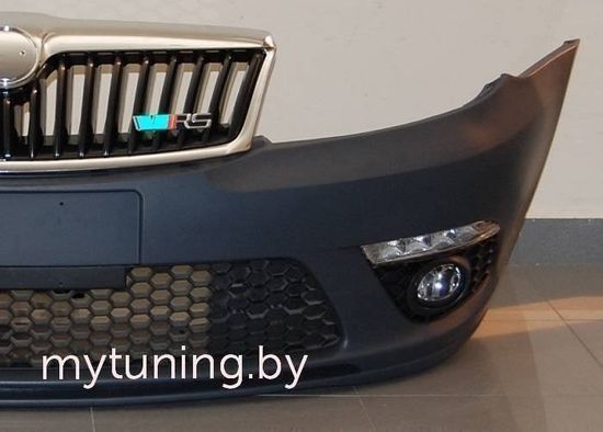 Передний бампер RS STYLE для Skoda Octavia II FL