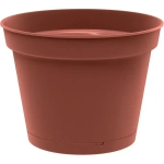 Горшок для цветов Mint D120мм, 0,7л с поддоном (терракотовый)
