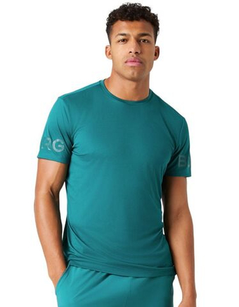 Мужская теннисная футболка Bjorn Borg Light - shaded spruce