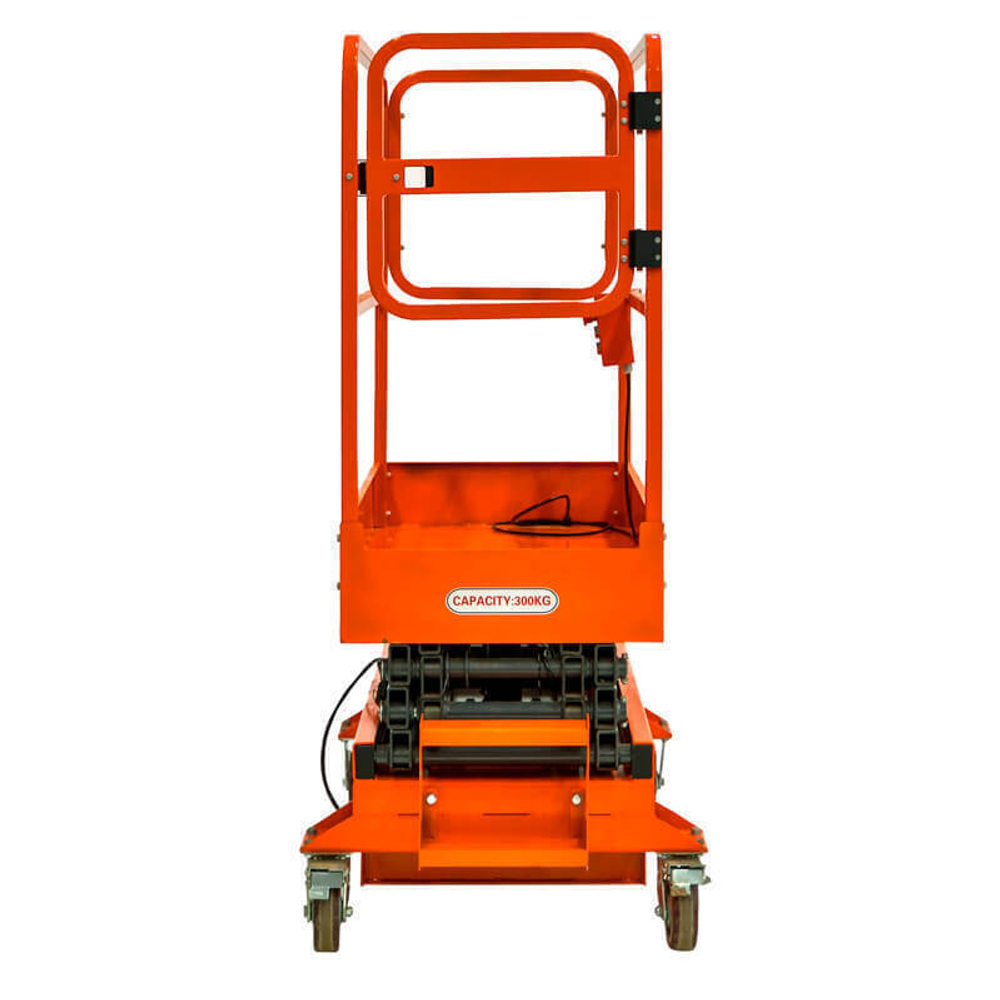 Подъемник ножничный несамоходный SJY-0.3-3.9 (AC 300 кг; 3,9 м) SMARTLIFT (SMART)