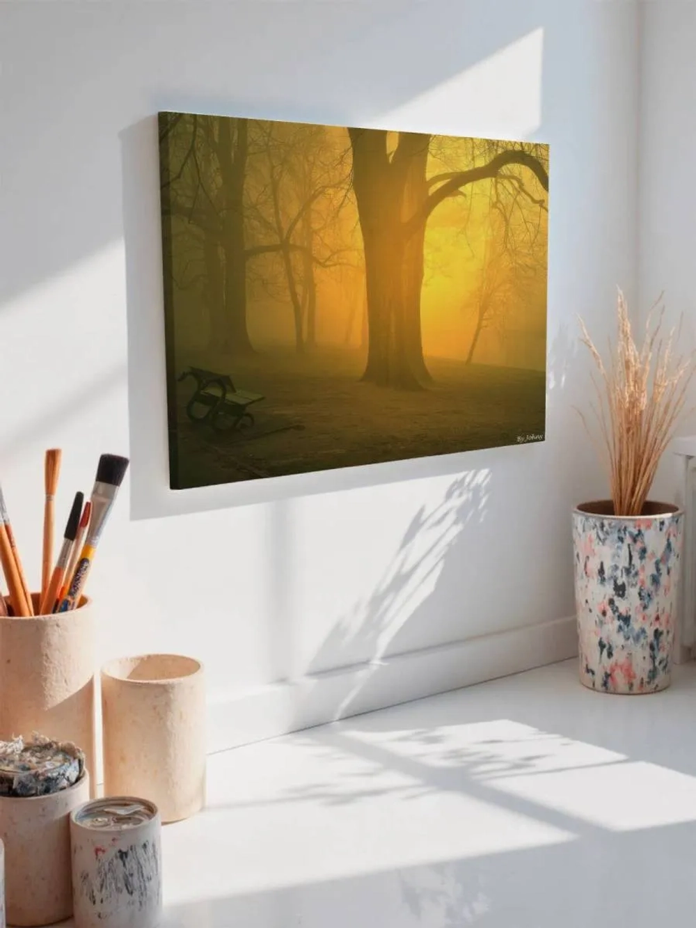 Картина на стену 40 X 50 Туман