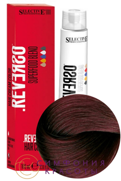 5.66 "Reverso Hair Color"Светло-каштановый красный интенсивный 100мл