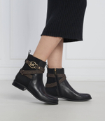 Кожаные ботильоны rory flat Michael Kors - черный(40F2ROFE5L)