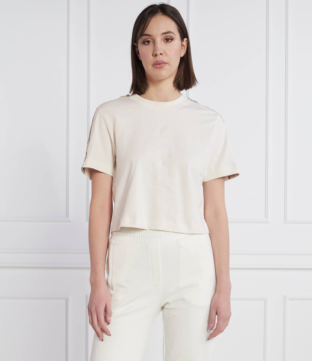 футболка britney GUESS ACTIVE - бежевый(V3RI08 I3Z14)