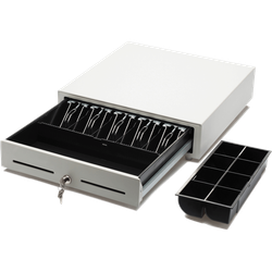 Денежный ящик PayTor HT-410S (Белый, Штрих, арт. HT-410-5111-13W2-0)