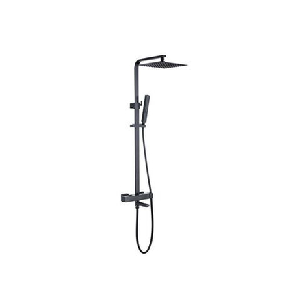Душевая стойка Allen Brau Infinity 5.21029-31 Черный матовый