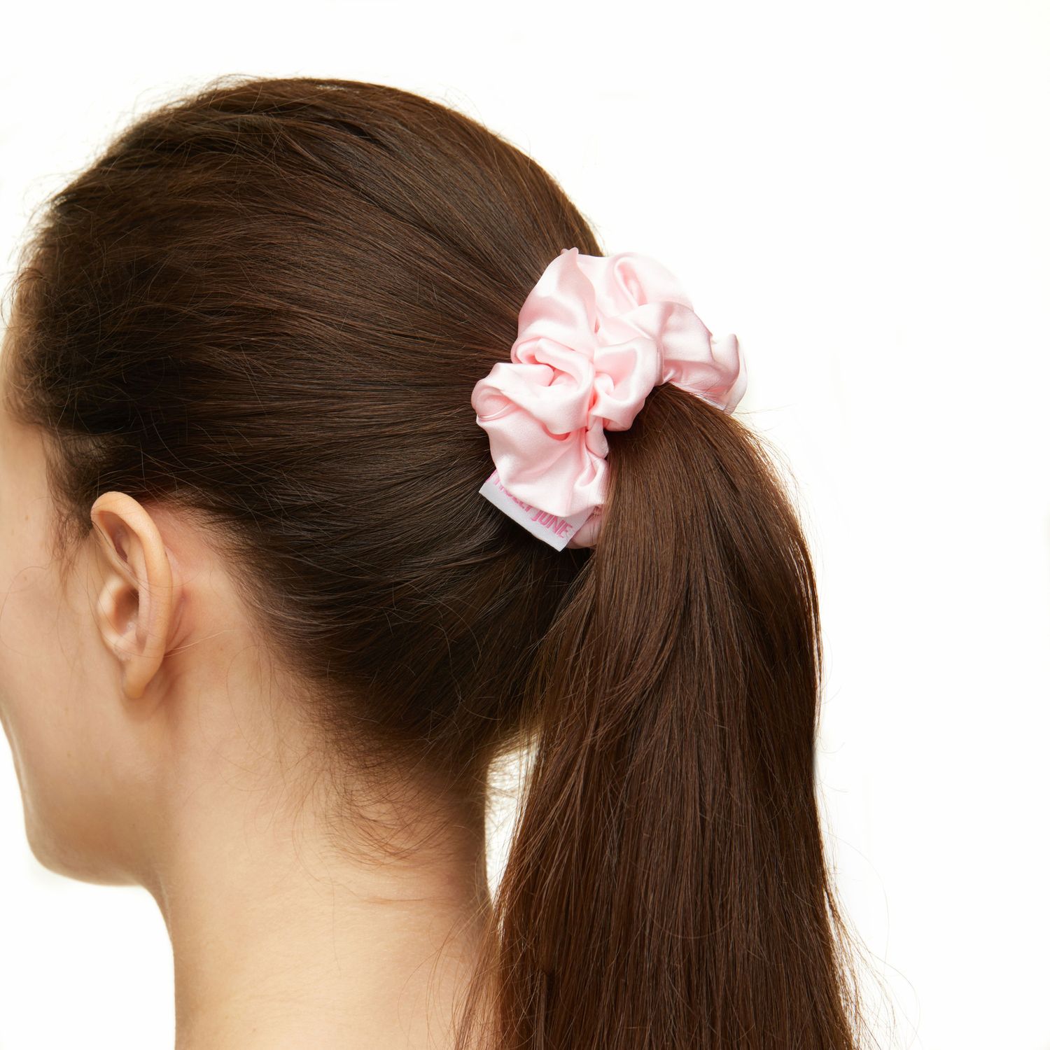 Набор резинок Big Silk Hair Scrunchies – Pink