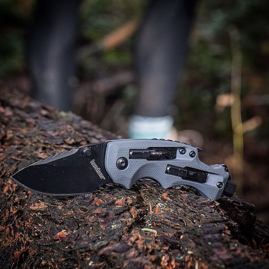 Складной нож KERSHAW Shuffle DIY 8720 c клинком из стали 8Cr13MoV, рукоять Нейлон