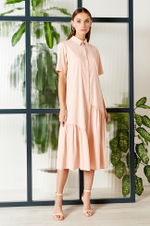 51393 Платье женское (персиковый)