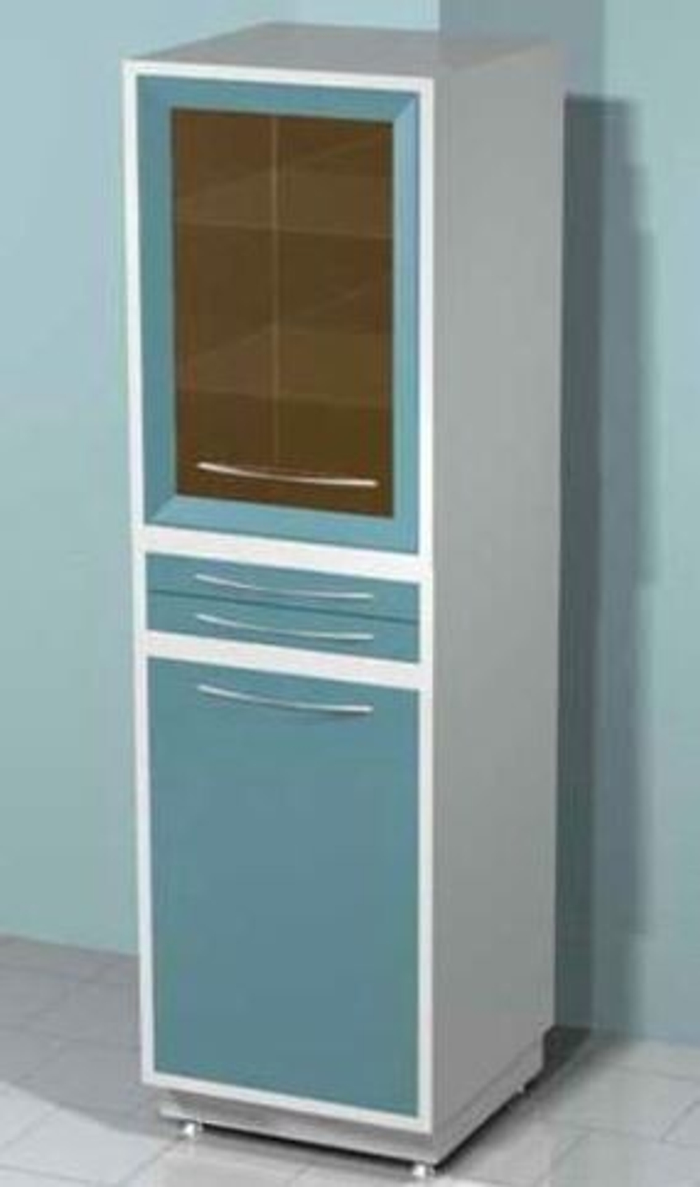 Медицинский металлический шкаф DM-68
