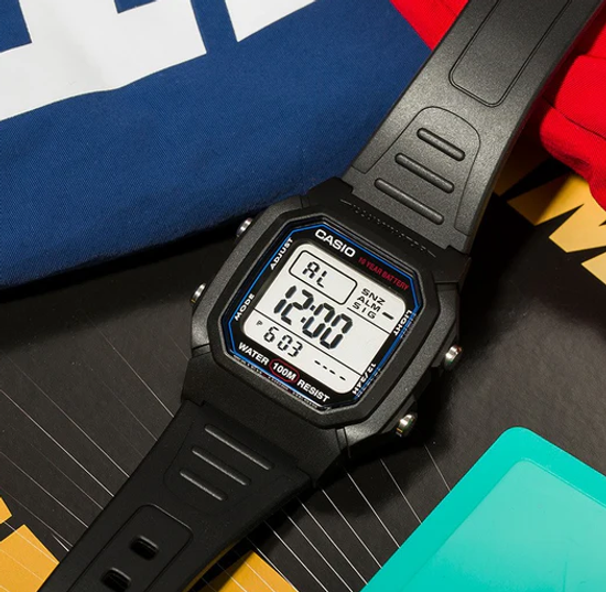 Casio Collection W-800H-1A Мужские