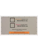 Рамка для постера и фотографий 50x100