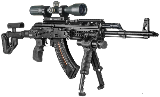 Магазин полимерный 7.62x39 на 30 патронов для AK