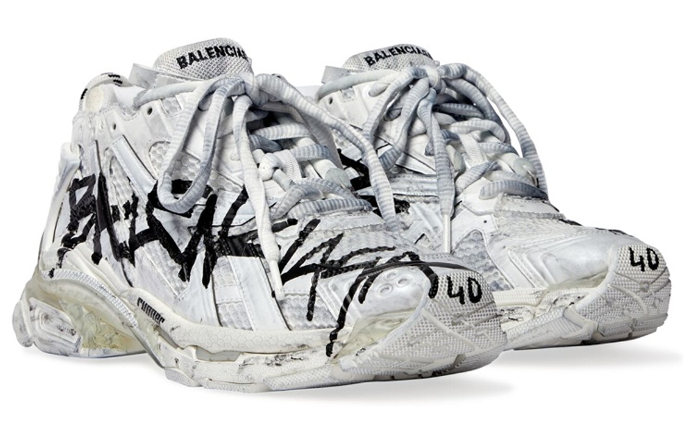 Balenciaga Runner Graffiti (Женская размерная сетка)