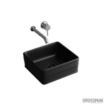 Раковина Grossman GR-3026ВМ черный матовый