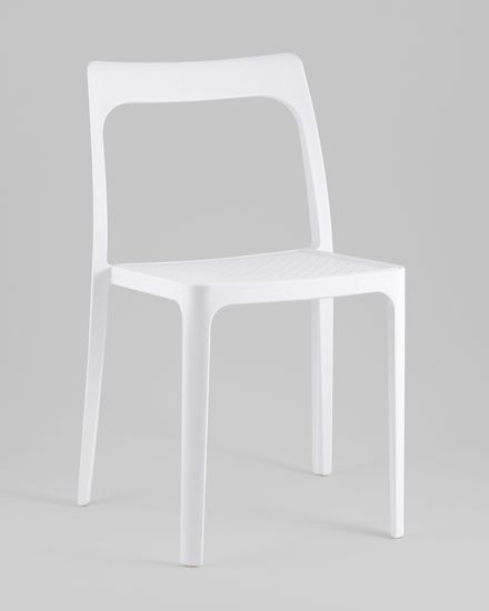 Стул обеденный Marty пластиковый белый