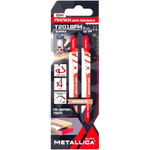 Пилки д/лобзика METALLICA Ultra T201BFM 100/75мм шаг 2мм по дереву,ЛДСП 2шт   908952