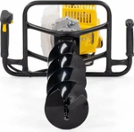 Бензобур CHAMPION AG243 со шнеком