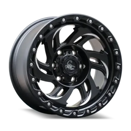 Диск колёсный литой AGILITY FORCE А723 R17 8.5 ET0 Matte Black W Milled Spokes