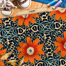 Ткань премиум дюспо флоральное расцветание