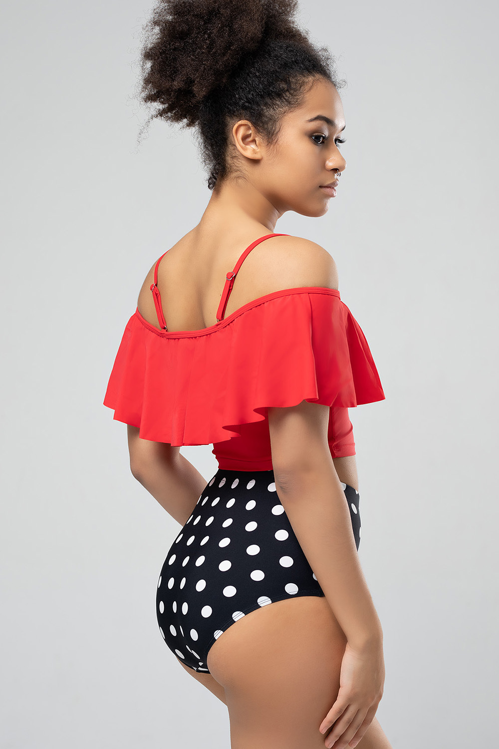 Купальник SF-50 Black/Red Opium
