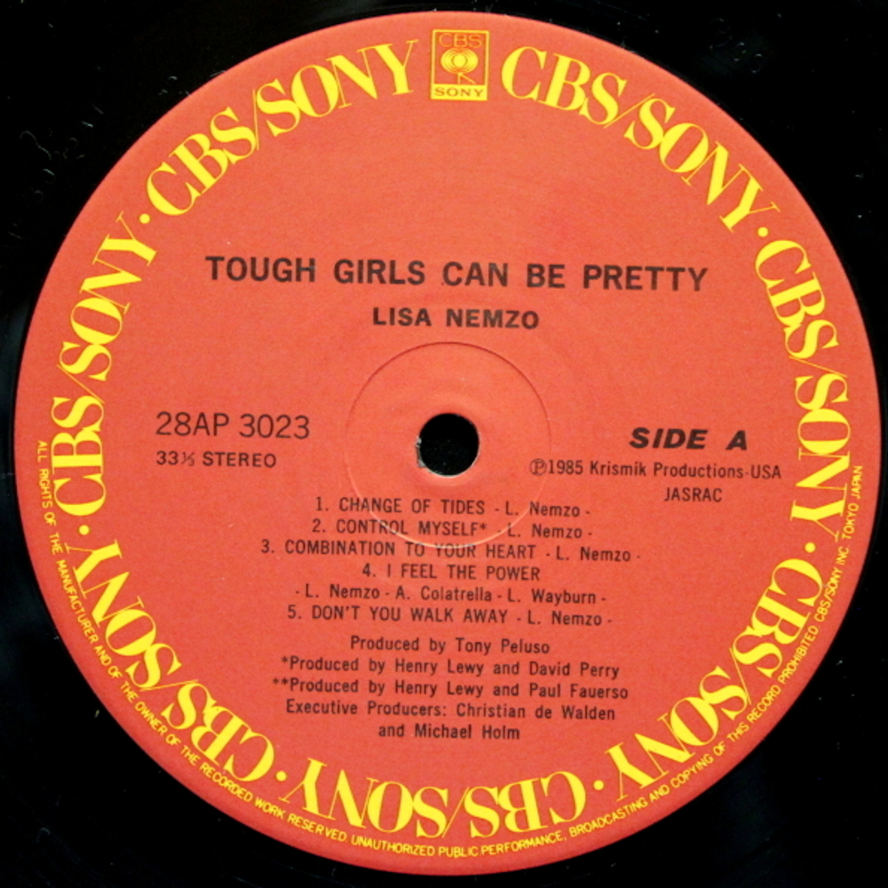 Lisa Nemzo / Tough Girls Can Be Pretty (LP)
