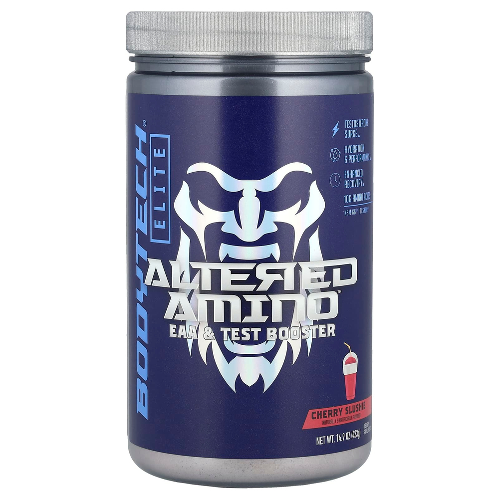 BodyTech, Elite, Altered Amino ™, EAA & Test Booster, вишня, 423 г (14,9 унции)
