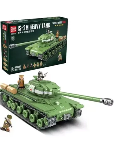 Конструктор Советский тяжёлый танк ИС-2М 1092 детали