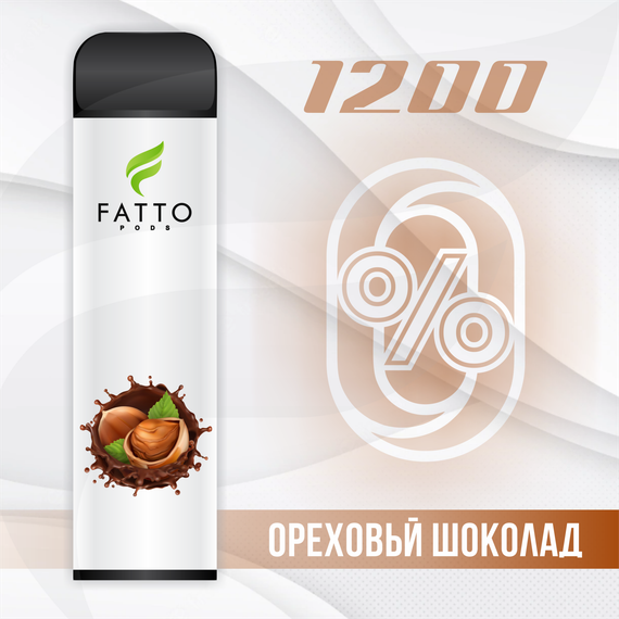 FATTO PODS ZERO - Nut Chocolate (0% nic)